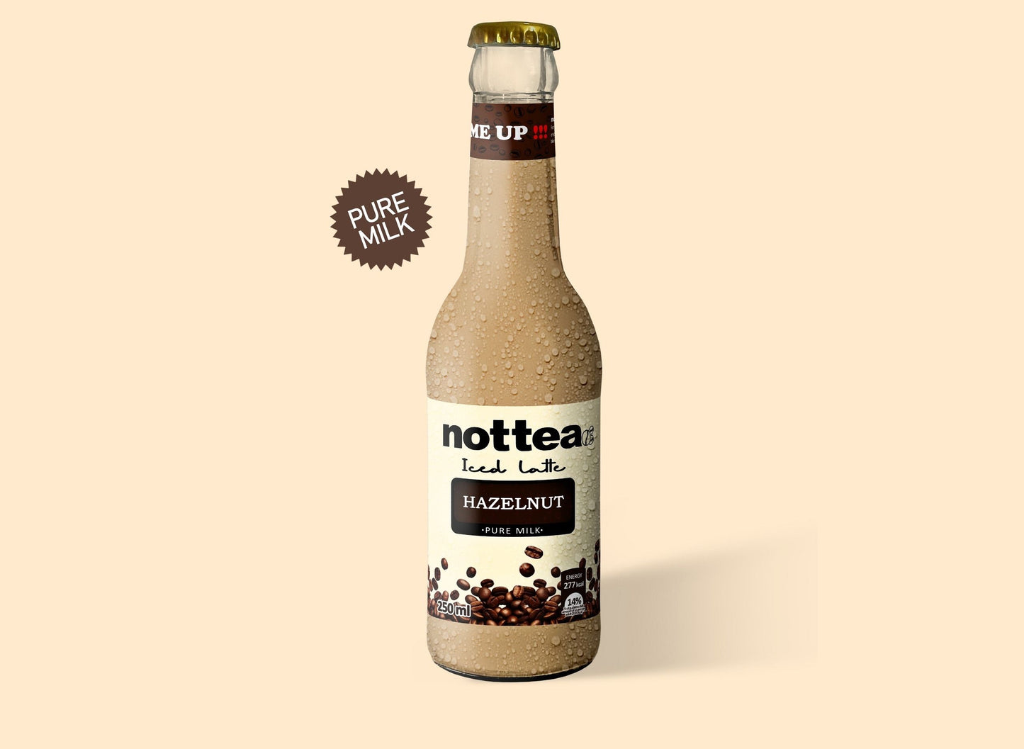Hazelnut Coffee Iced Latte